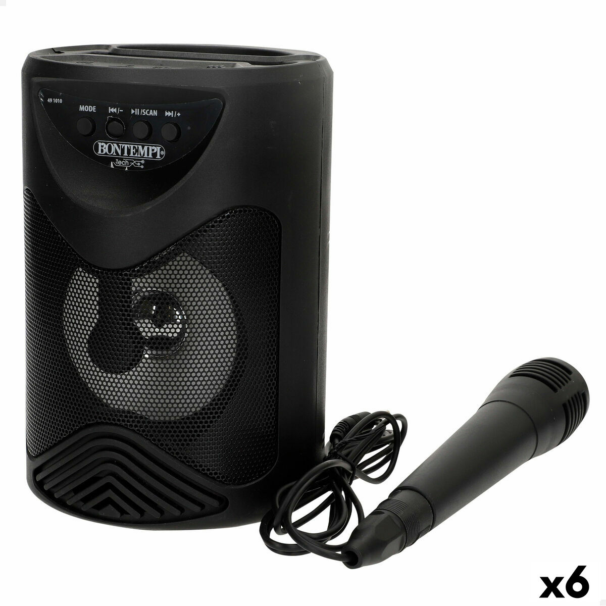 Högtalare med Karaoke Mikrofon Bontempi 6 antal