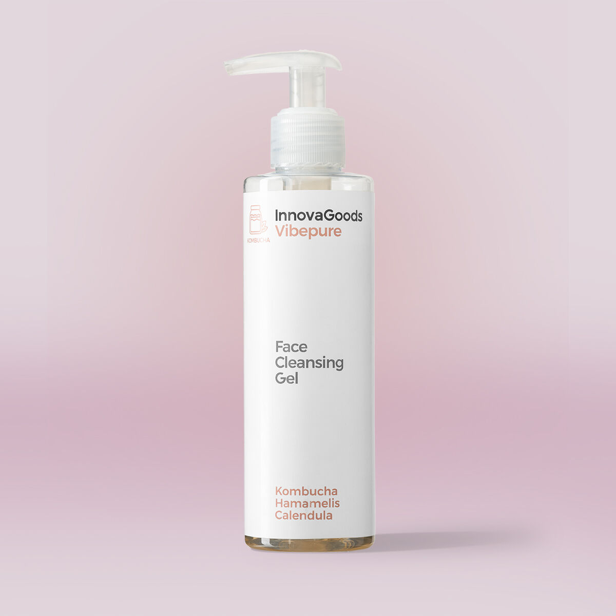 Rengörande ansiktsgel Kombucha Vibepure InnovaGoods 200 ml