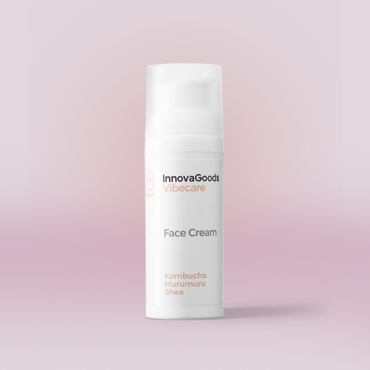 Fuktgivande ansiktskräm Kombucha Vibecare InnovaGoods 50 ml