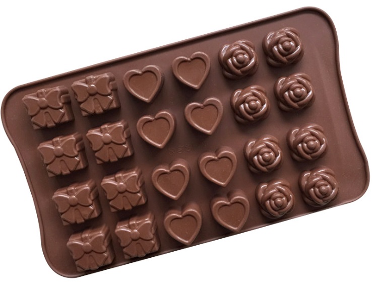 Chokladform 3 mönster