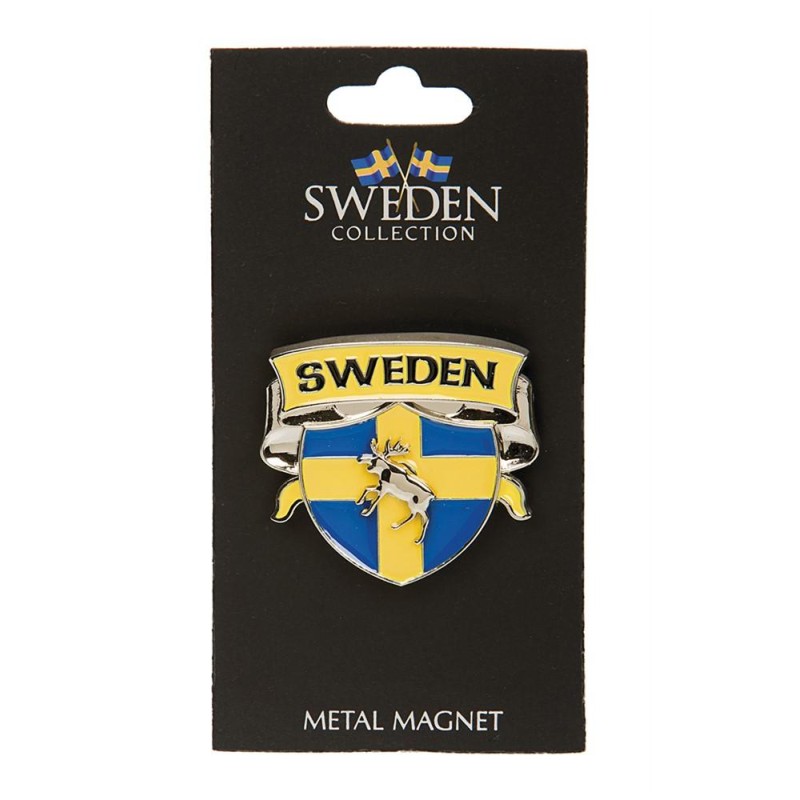 Magnet Souvenir Sköld Älg