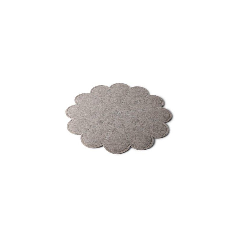 Underlägg Beige Filt 37 cm 4-pack