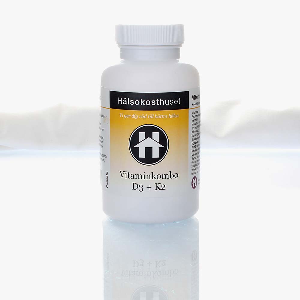 Vitaminkombo D3 4000IE + K2 120 tab