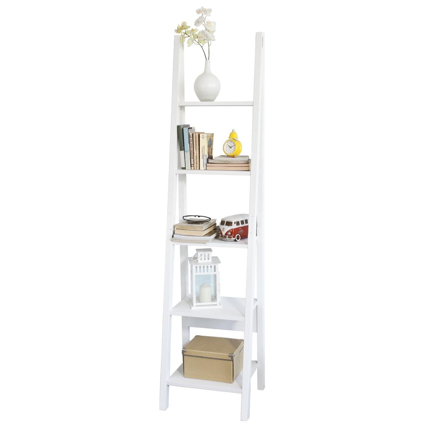 Bokhylla med 5 hyllor, Brickhylla, FRG101-W