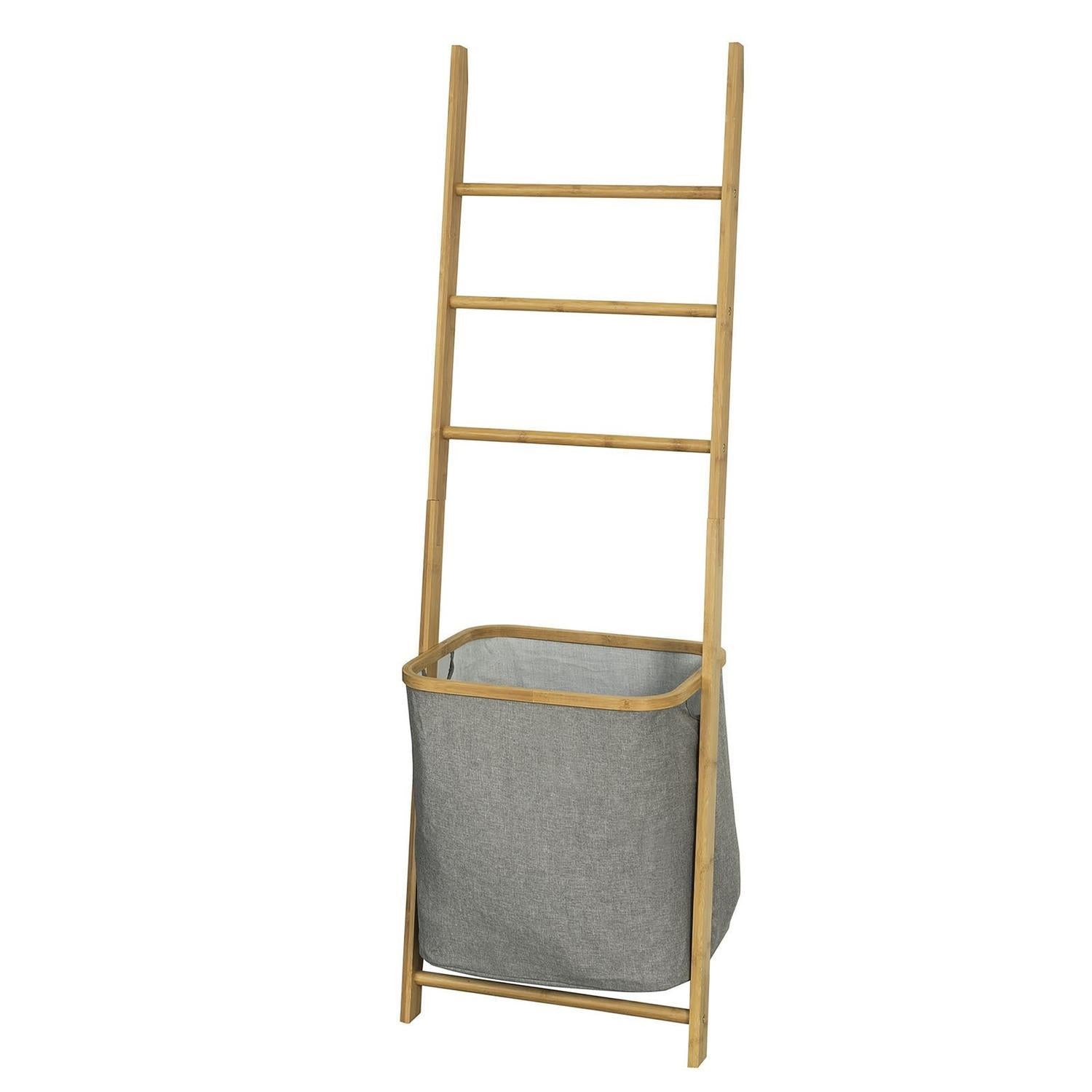 Brickhylla med tvättsäck och 3 Handduksställ, Förvaringsmöbel, FRG263-N