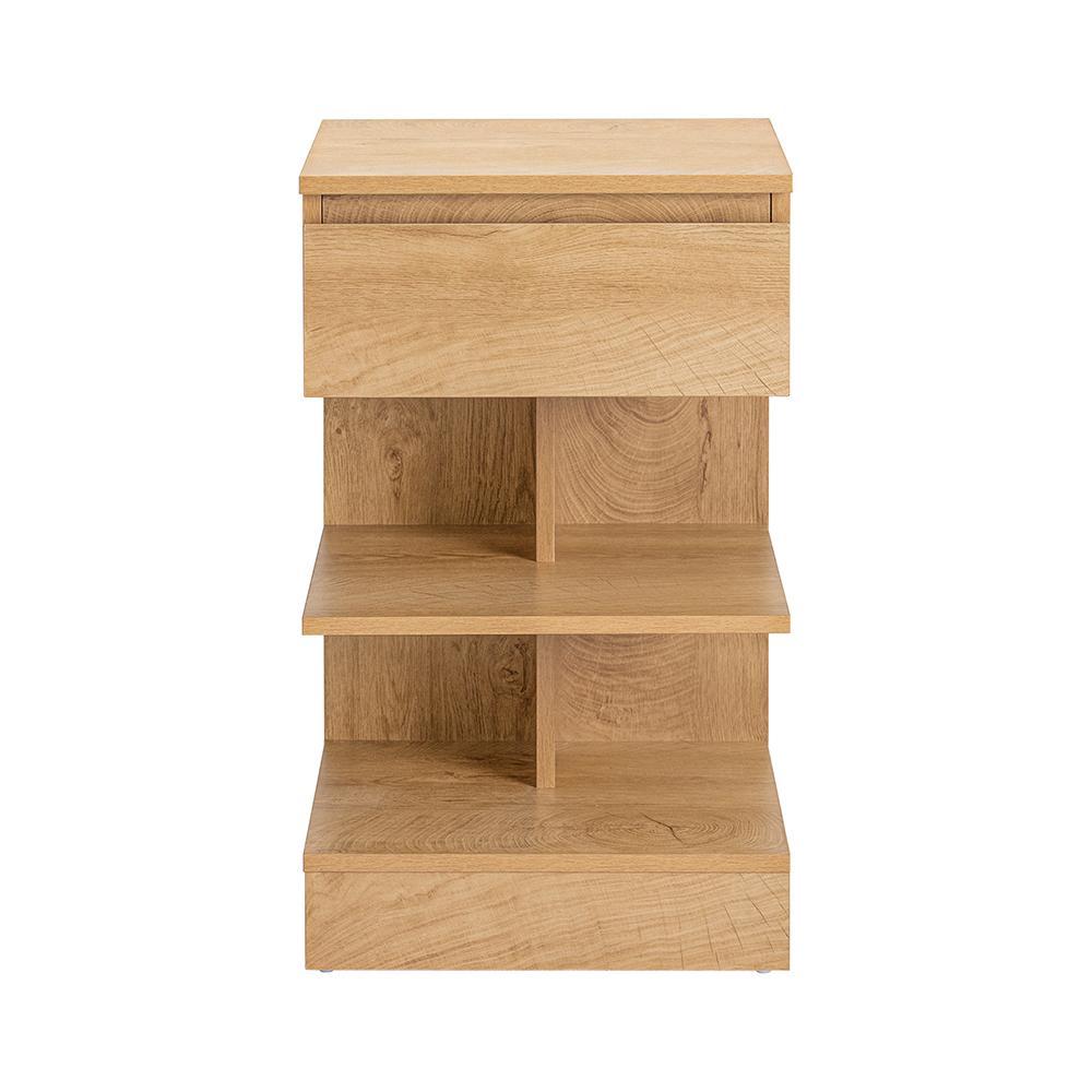 Sängbord med 1 lådor, Nattduksbord FBT49-N