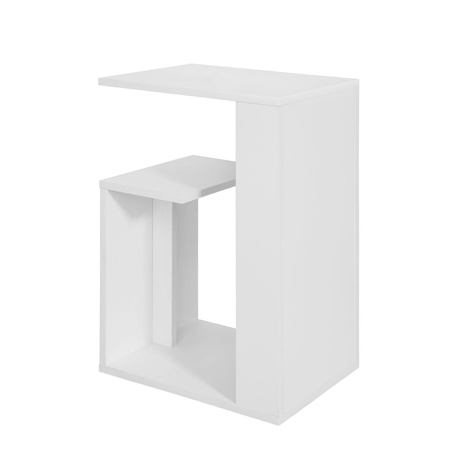 Soffbord med 3 hyllor, Sidobord Cafébord FBT69-W