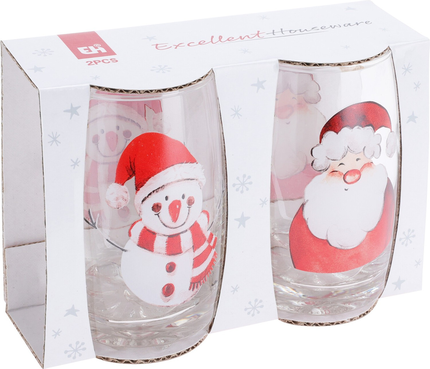Glas Dricksglas Jul 2-pack