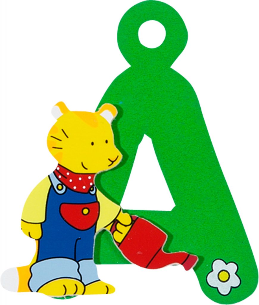 Väggdekoration - Bokstav - Å - Goki