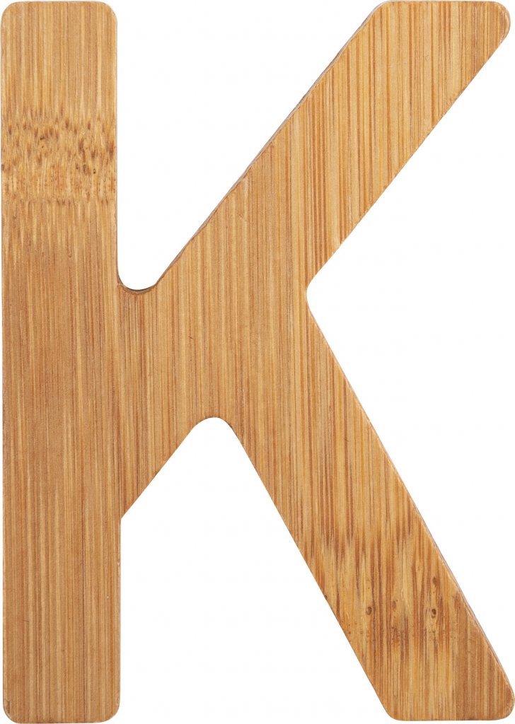 Väggdekoration - Bokstav - K