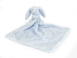 Jellycat Snuttefilt Blå Kanin