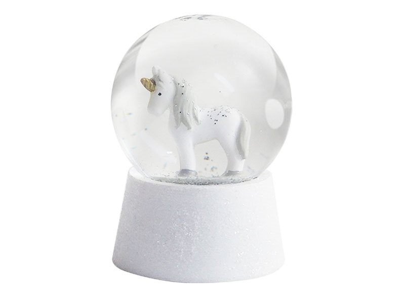 Mini snöglob - Enhörning