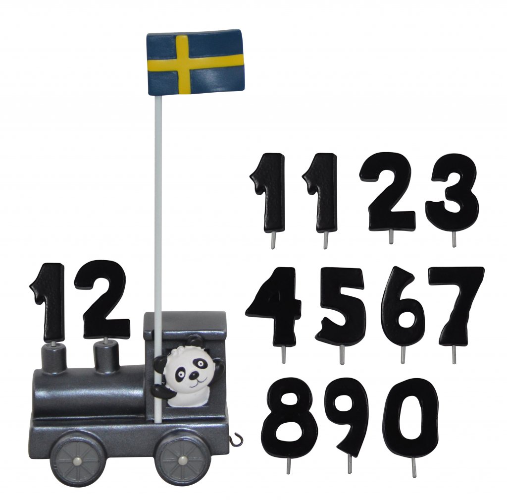 Lok till namntåg - Kids By Friis