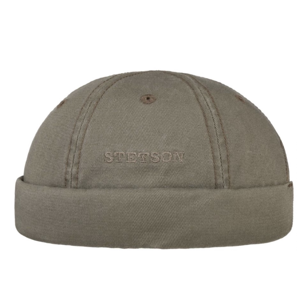Mössa Docker Cotton Olive - Stetson