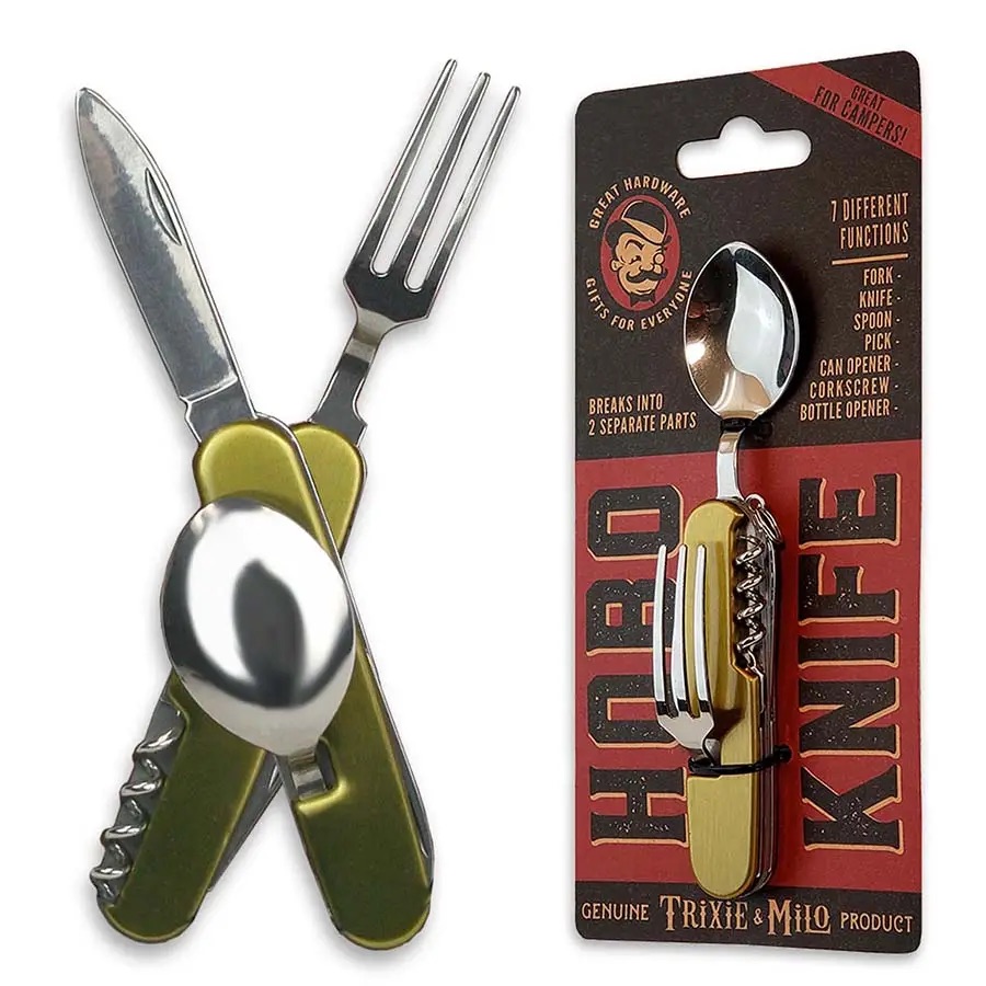 Hobo knife - pocket camping bestick