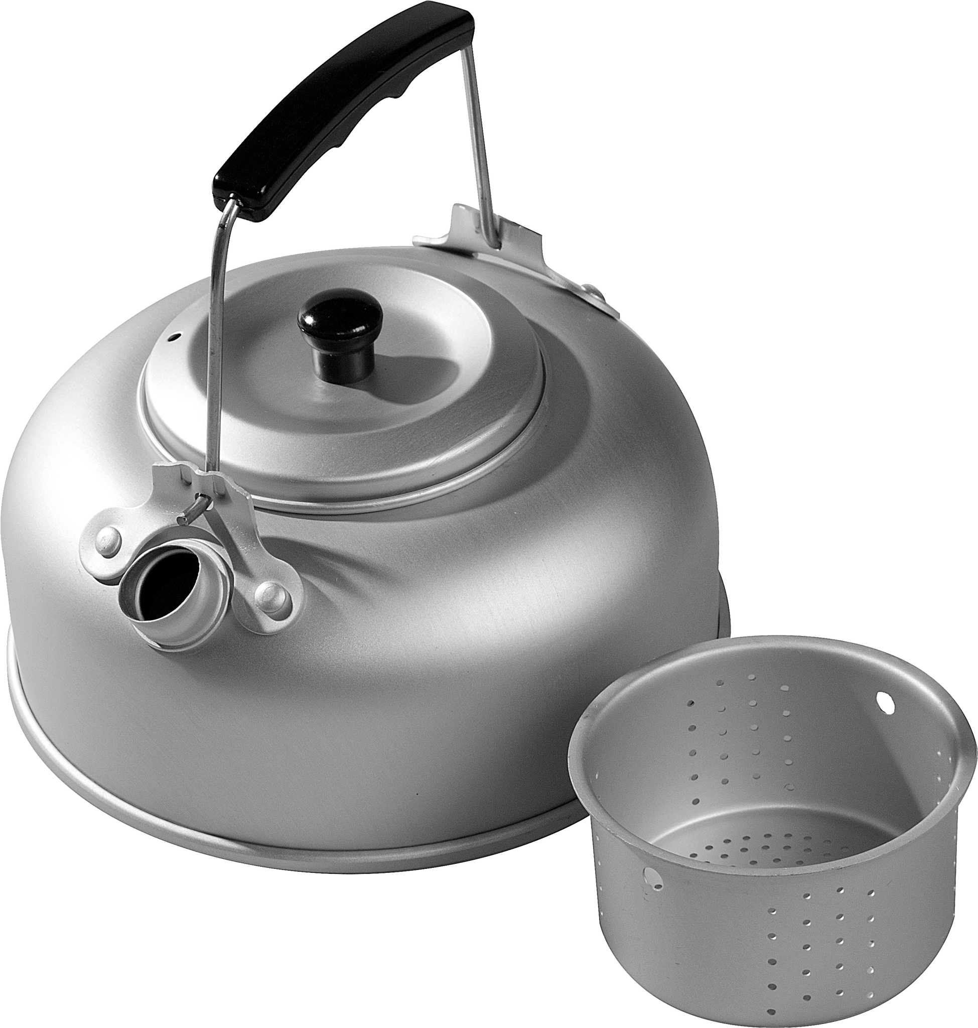 Kaffepanna i aluminium 0,9 liter - Briv