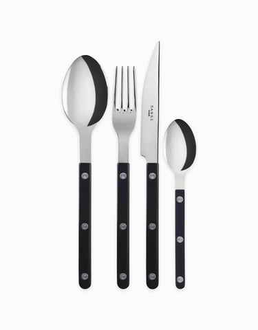Bistrot Bestickset Svart 24 delar