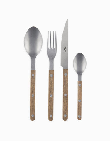 Bistrot Bestickset Vintage Teak 24 delar