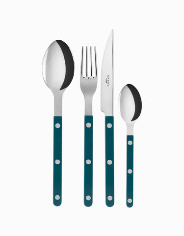 Bistrot Bestickset Bleu Canard 24 delar