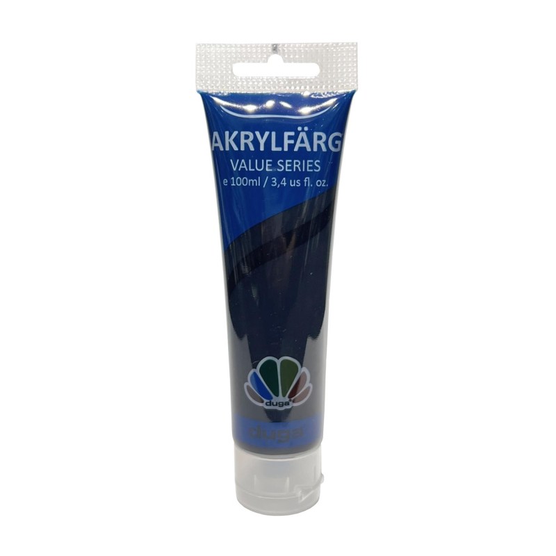 Färg Akryl Svart 100 ml