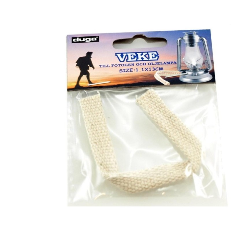 Veke 4-pack 1,1x13cm fotogenlampa oljelampa