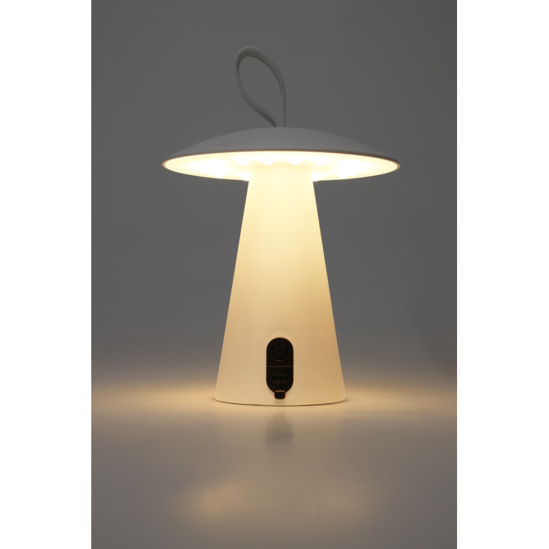 LED Lampa Uppladdningsbar Vit