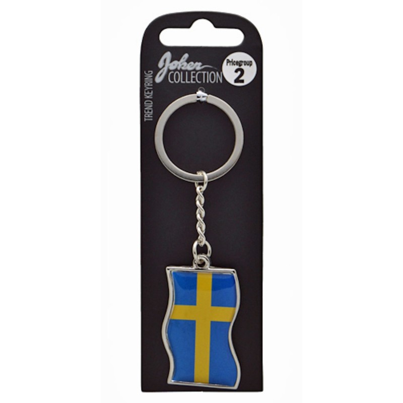 Nyckelring Flagga Sverige