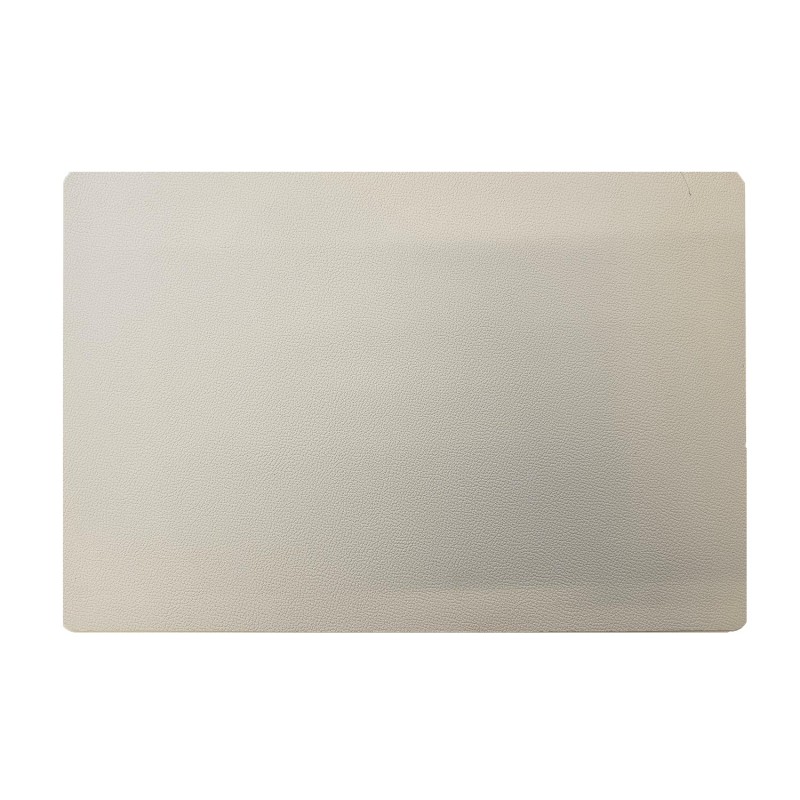 Underlägg Läderlook Vitt/Svart