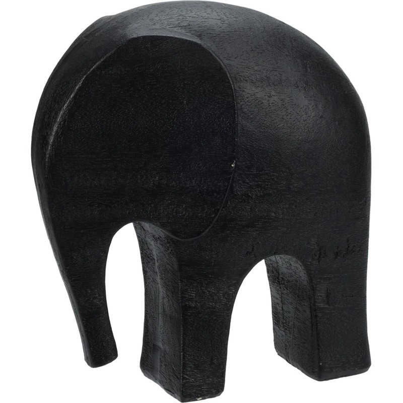 Elefant Svart 15 cm