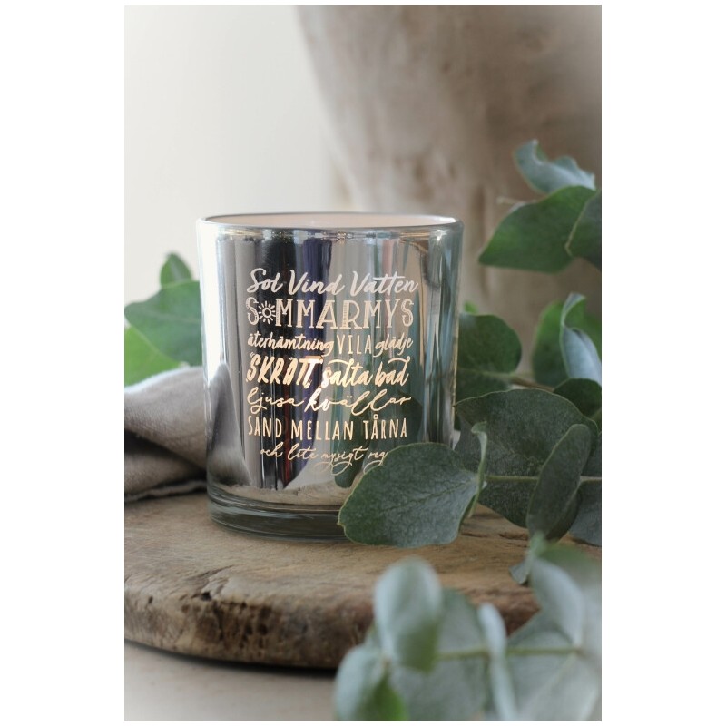 Majas Cottage Lykta Sommarmys Silver 9x10 cm