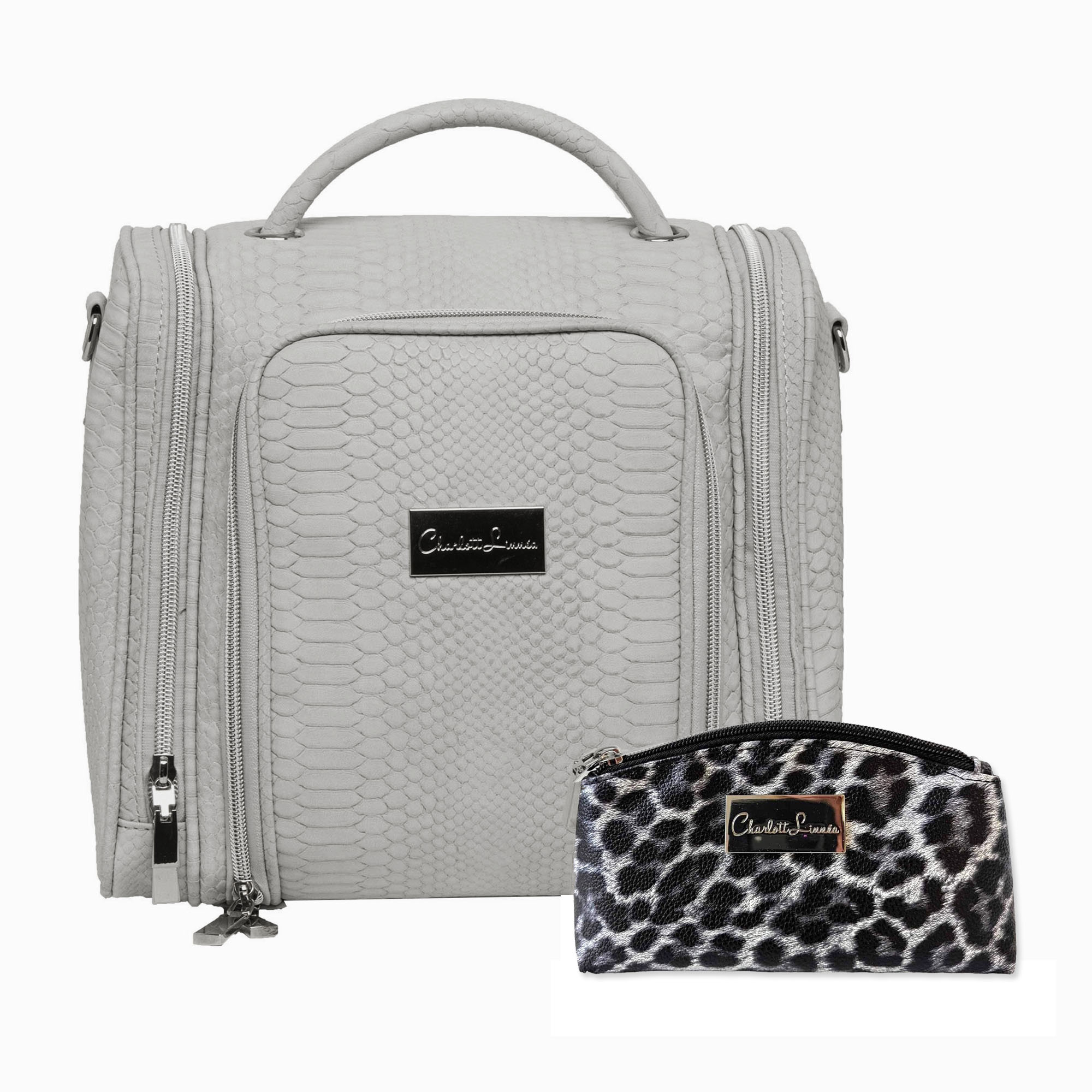 CL Diamond Universal Toiletriesbag | Grey | Leo