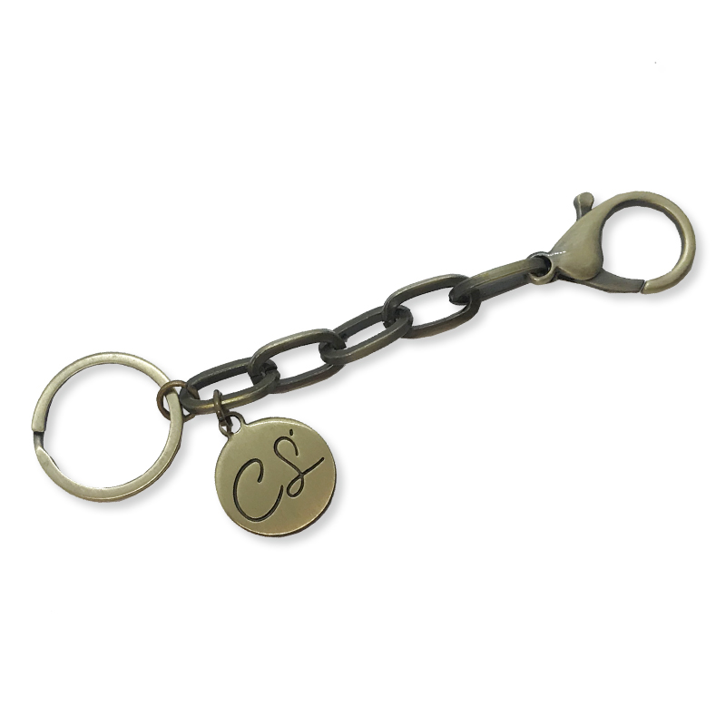 CL Sapphire Sassy Keyring | Brown