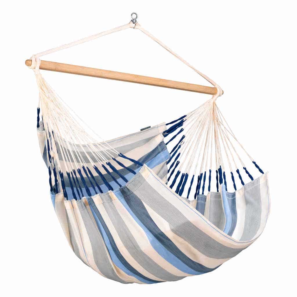 LA SIESTA Domingo Lounger Sea Salt - vädertålig hängstol XXL