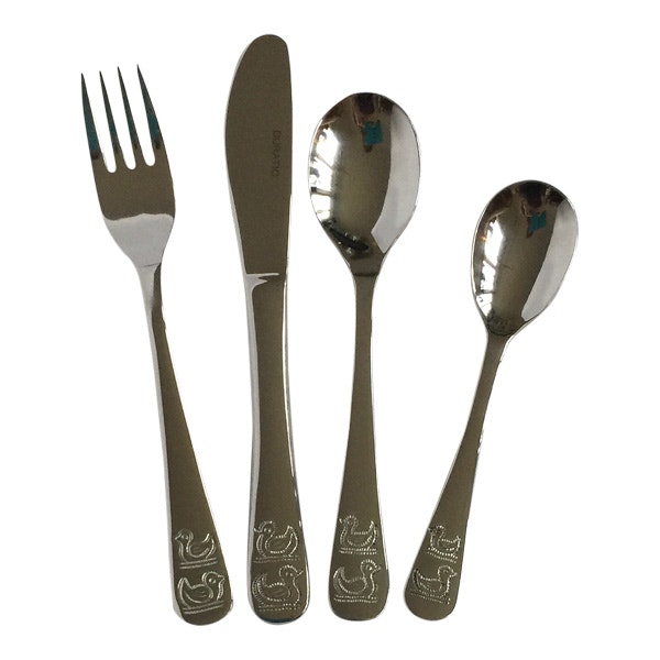 Bestick set för barn- Ankor