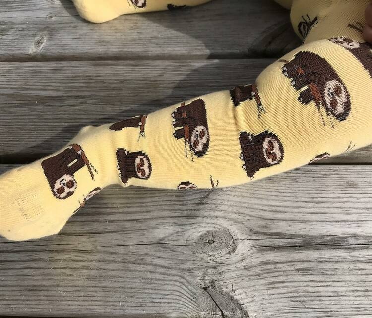 Barnstrumpbyxor med anti-slip - Sengångare 0-6år