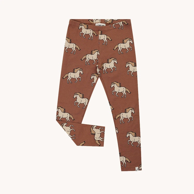 Leggings Vilda hästar - 50-116cl