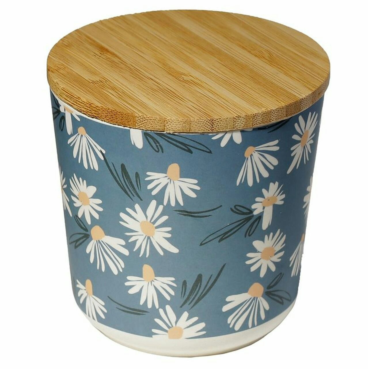 Förvaringsburk bambu small - Prästkrage