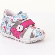 Barnsandal Lära gå Fioline - G2150088 Blommig (stl.26)