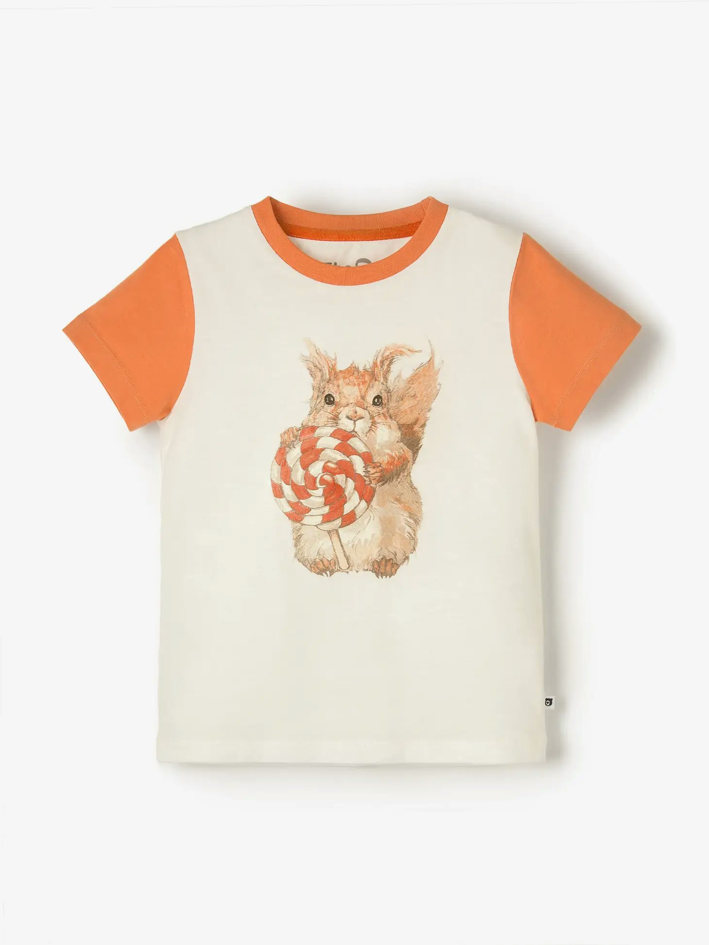 T-shirt kortärmad Ekorre - 2-8år