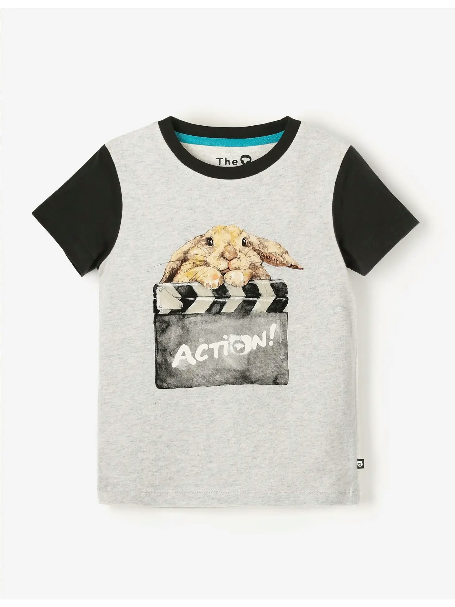 T-shirt kortärmad film kanin -2-8år
