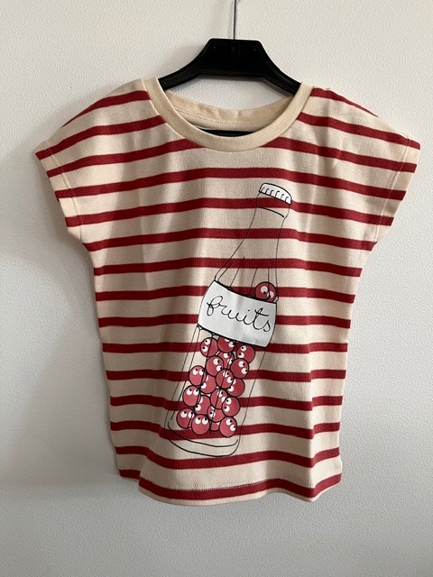 Kortärmad T-shirt Fruit - 24mån-5år