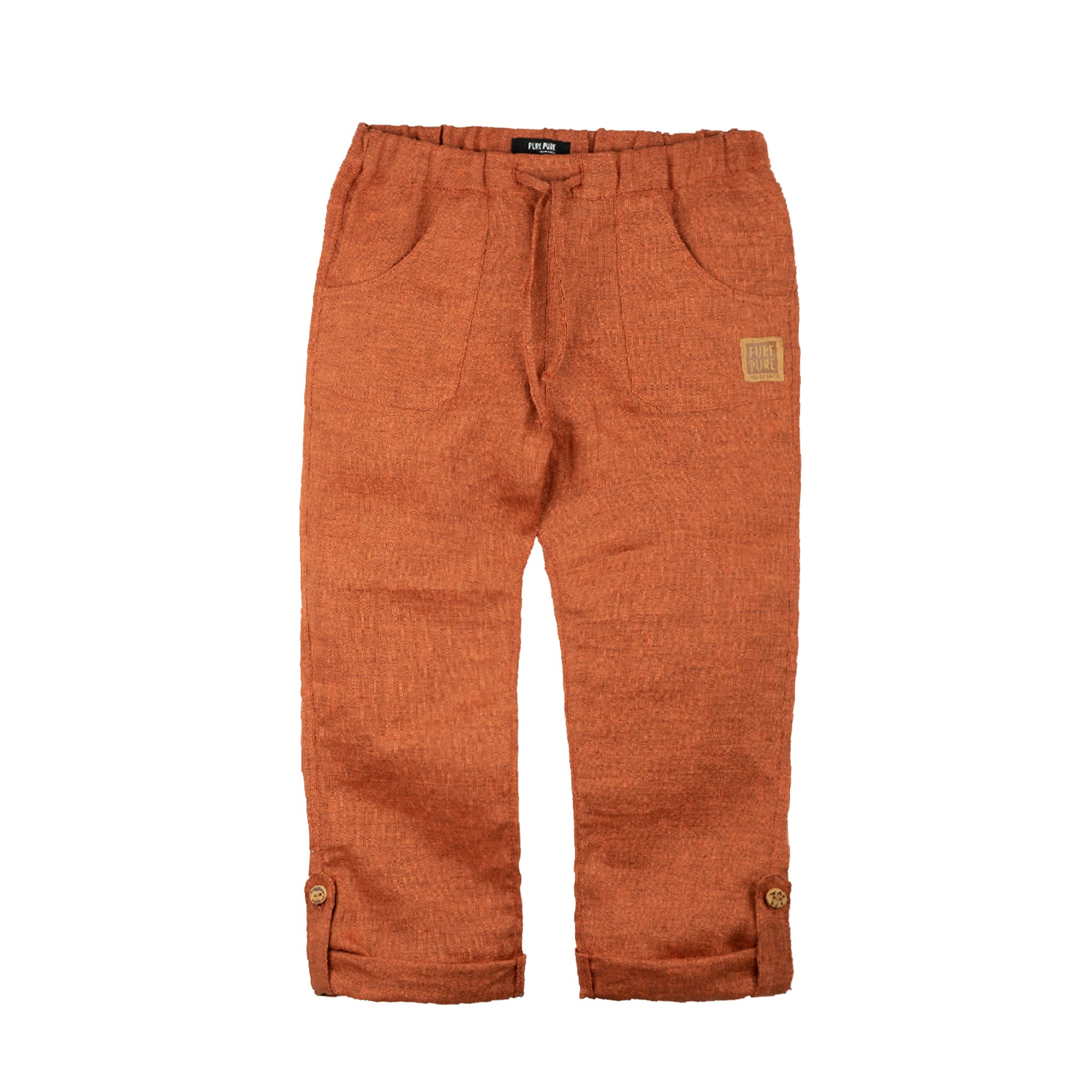 Sommarbyxor i linne umbra -98,110cl