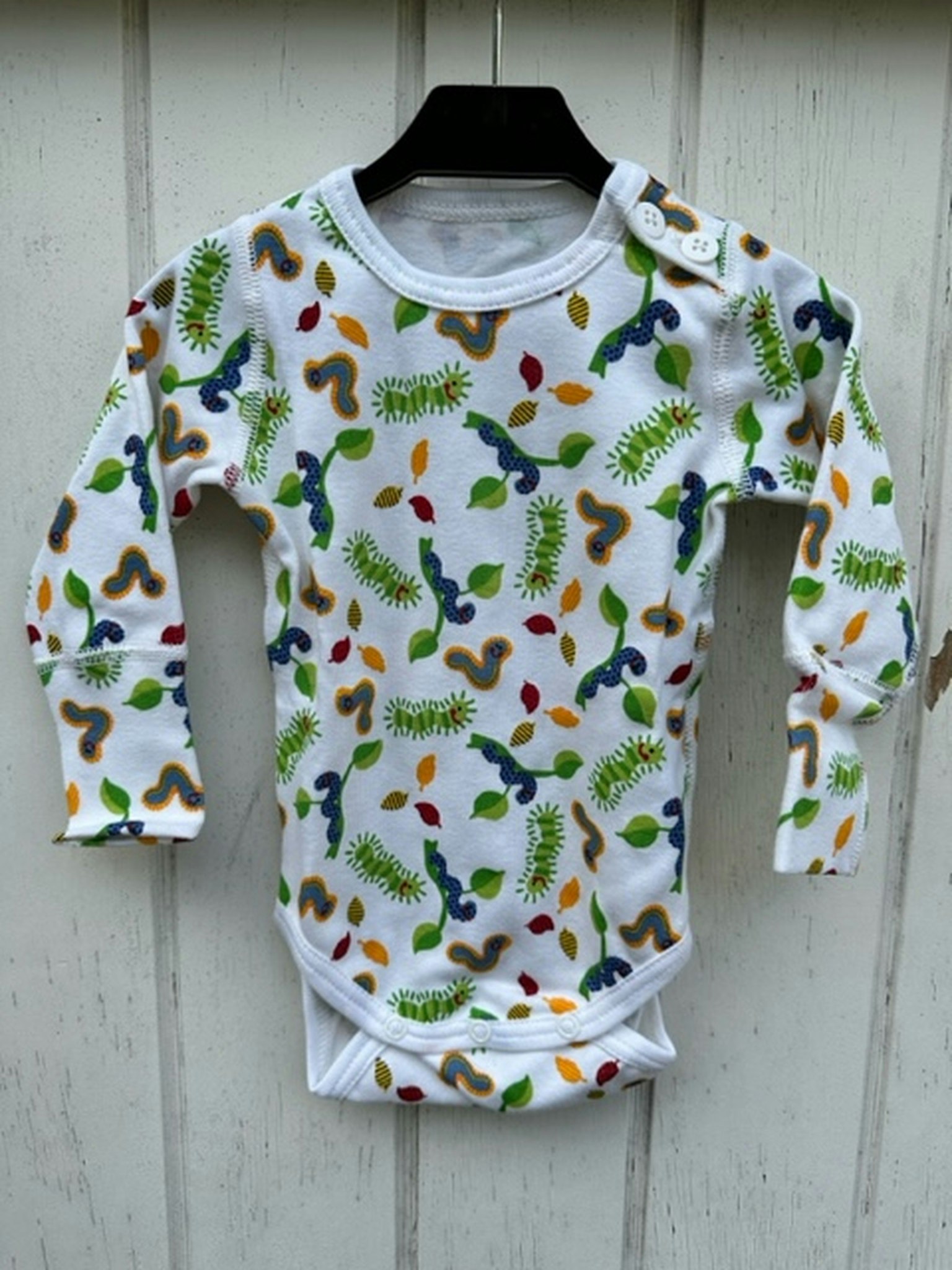 Body långärmad larver 50-80cl
