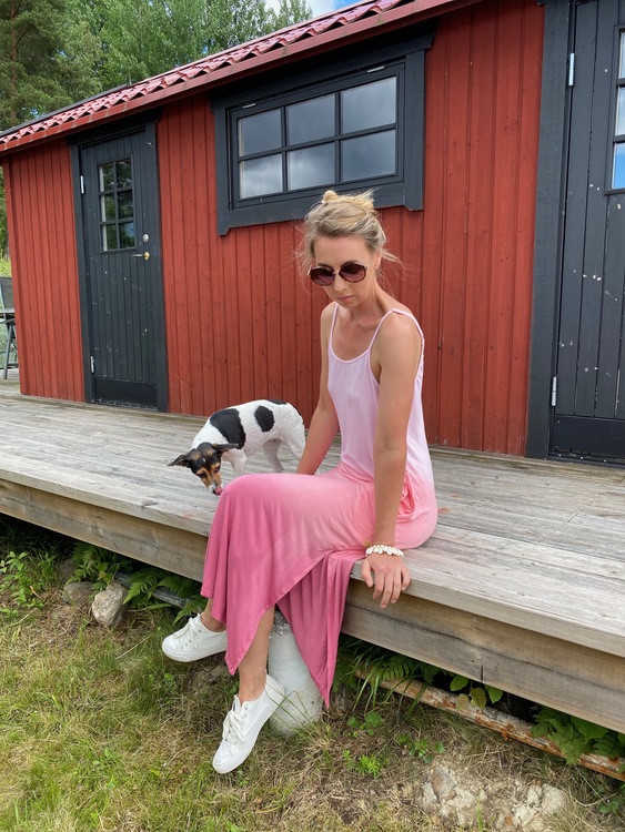 Sommarklänning Rosa
