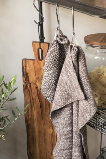 Grytlapp Mynte Milky Brown melange