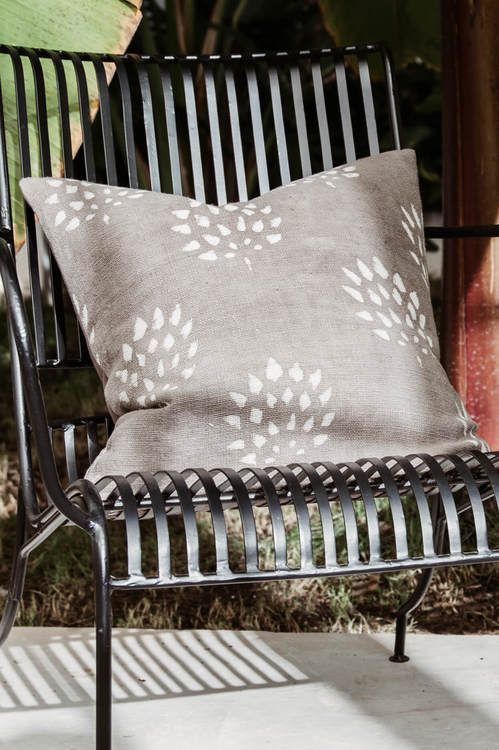 Lotus Sand kuddfodral 50x50