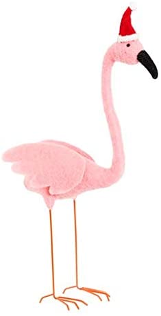 Juldekoration Flamingo med luva