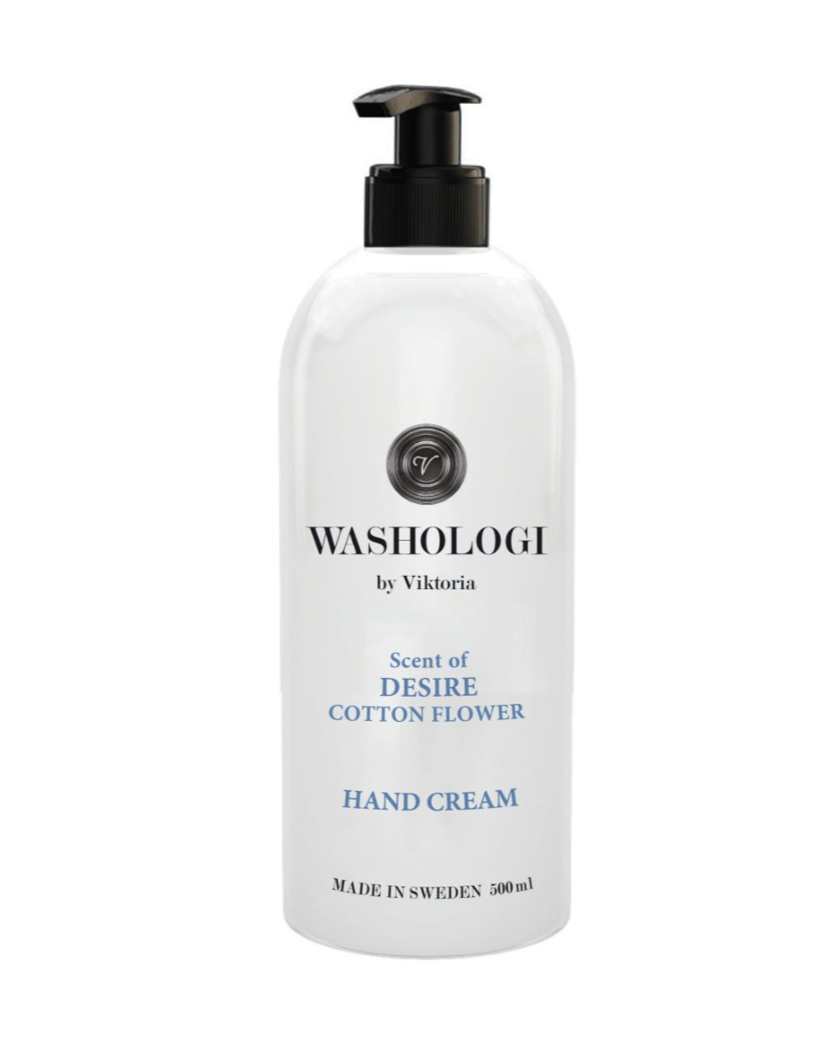 Washologi handcreme i pumpflaska