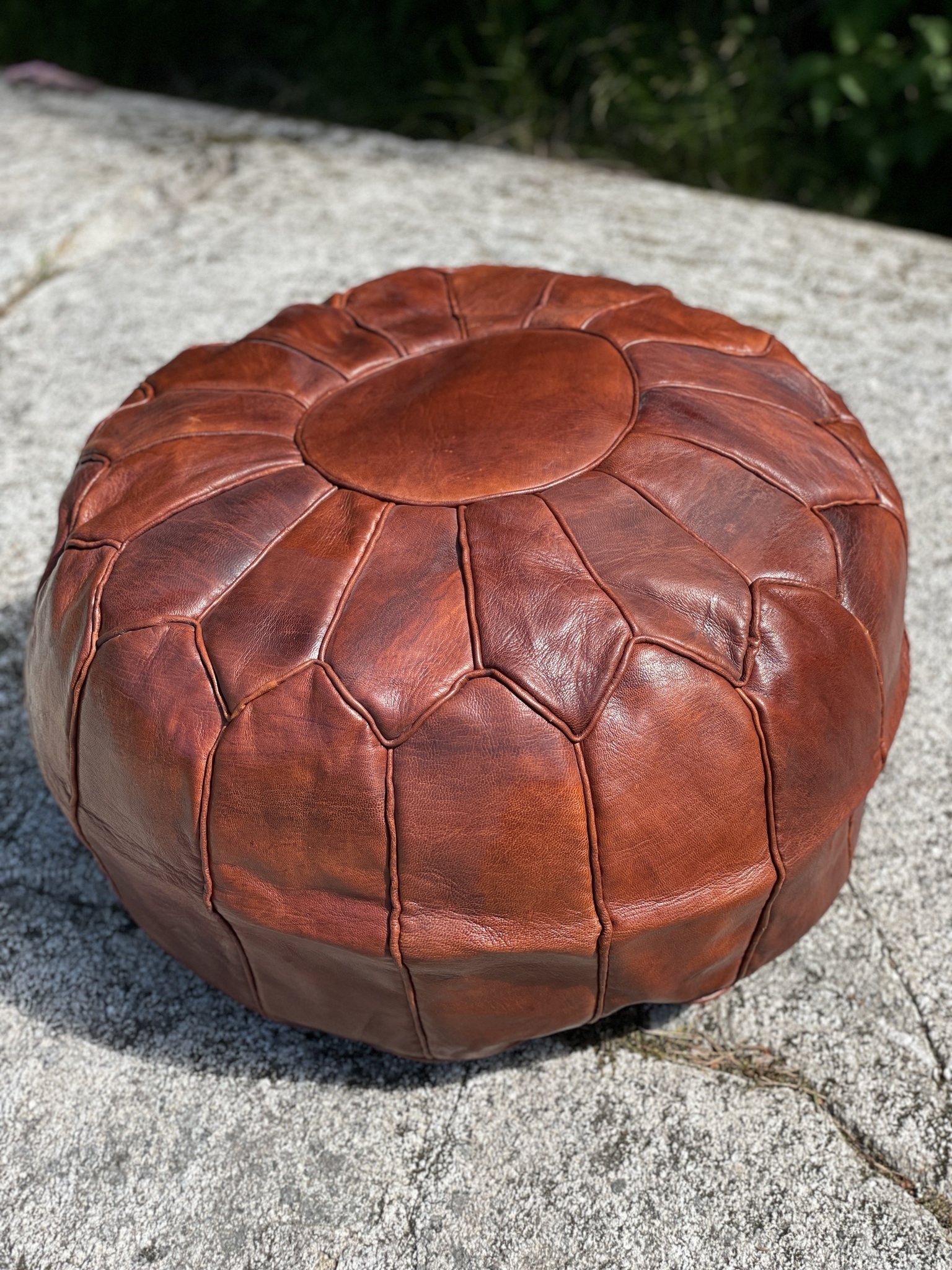 Marockansk Sittpuff i skin