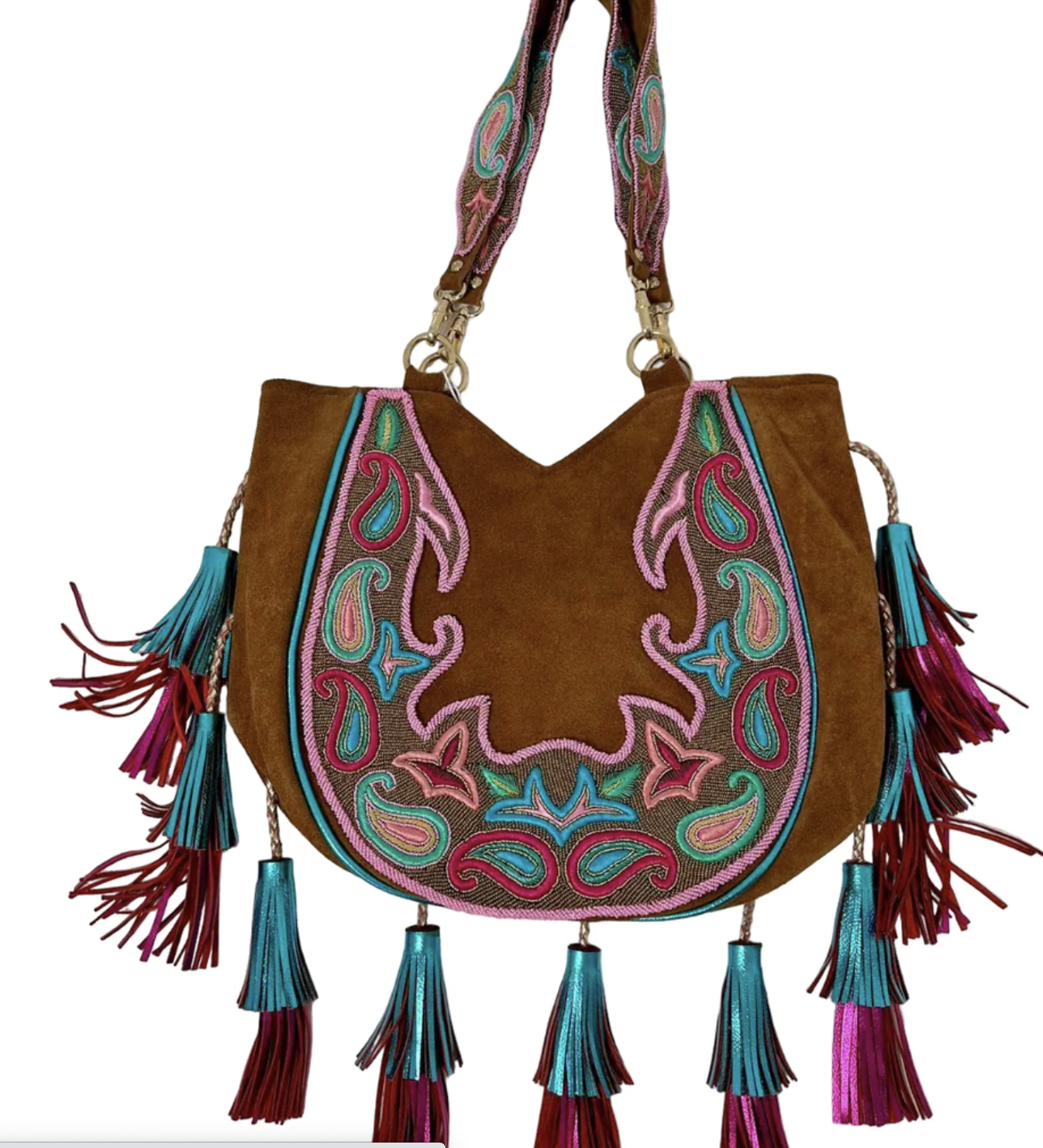 Boho bag tassels